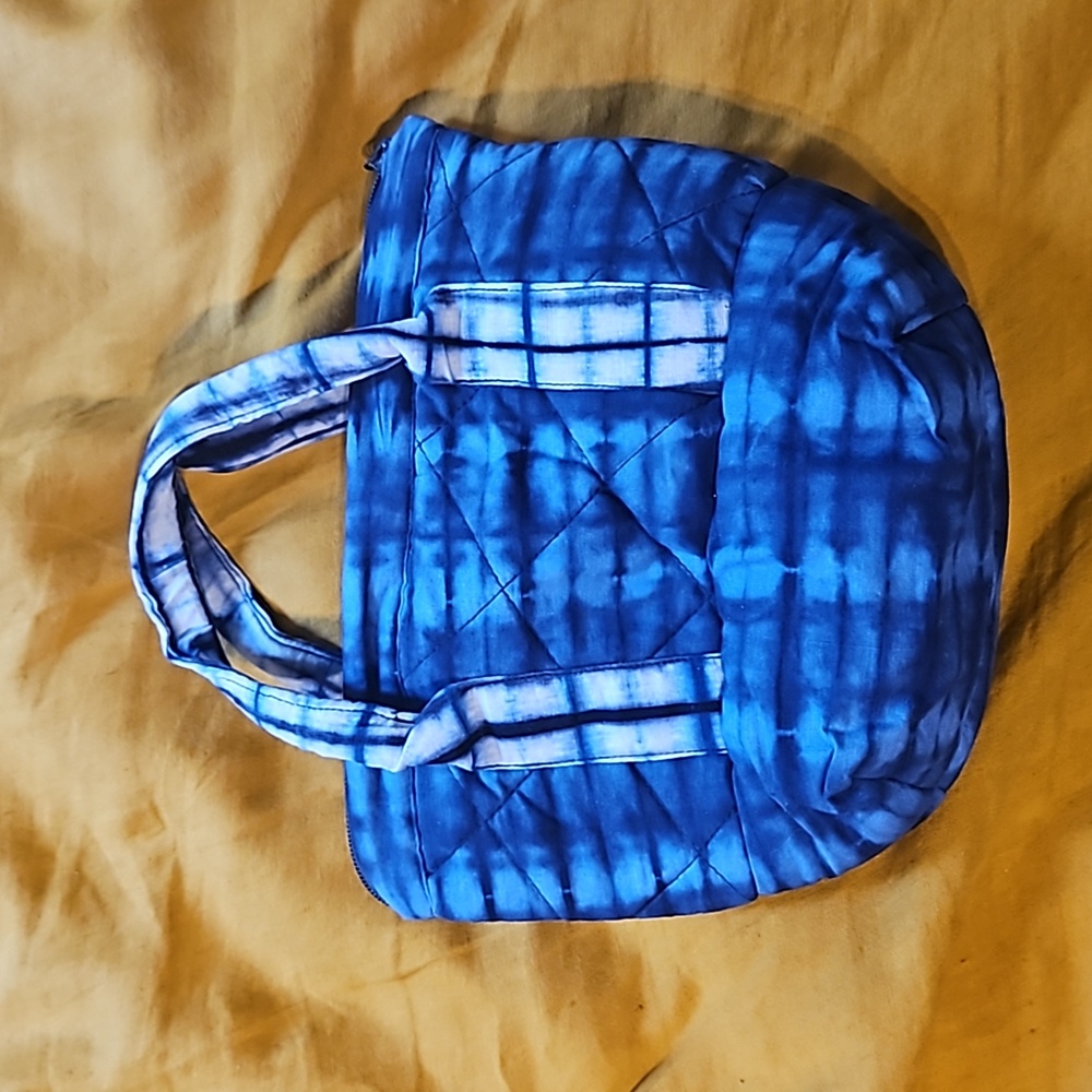 Studio 189 Fabric Indigo Bag- Handmade